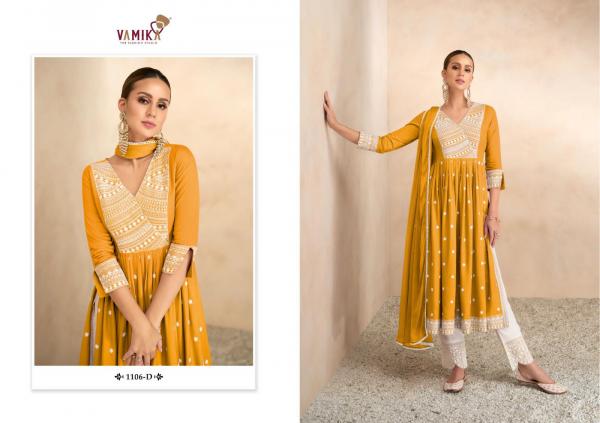 Vamika Aadhira Vol 4 Designer Kurti With Bottom Dupatta Collection